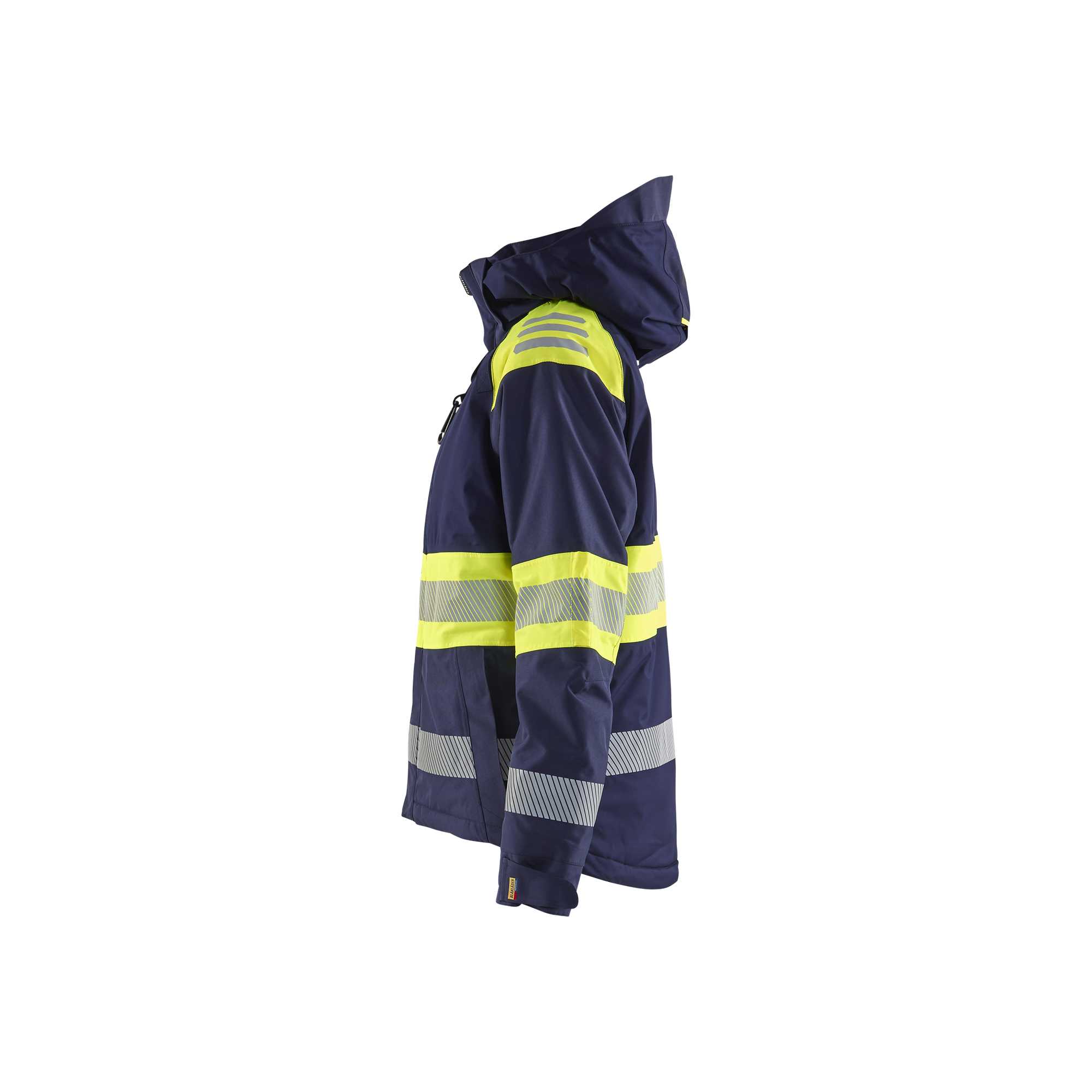 BLAKLADER 44701977 Women’s Hi Vis Winter Jacket Hi Vis Reflective Work Jacket WOMEN - Waterproof